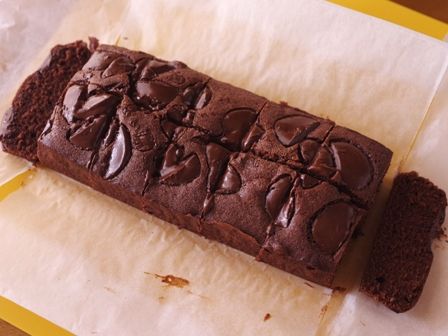 簡単にできるパウンドケーキ生地で贅沢チョコレートブラウニーバレンタインに08
