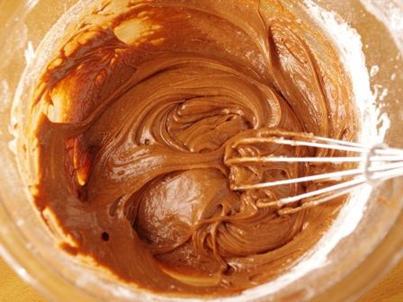 バレンタインのタウニー大きめ簡単レシピタルトとチョコレートブラウニーのハイブリッドスイーツ03