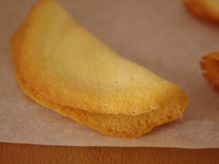 ホットケーキミックスで作るフォーチュンクッキーおみくじクッキー04
