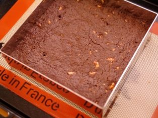 クルミのチョコレートブラウニー08