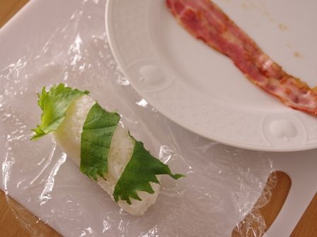 スティックおにぎり第一弾さわやかしっかりベーコン巻き02