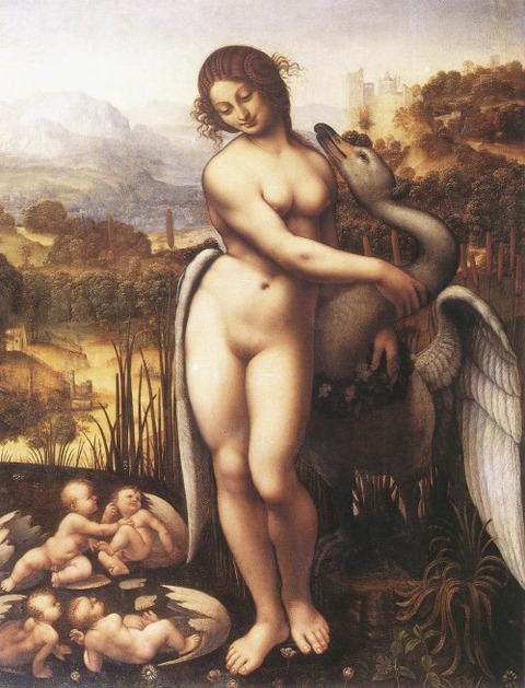 Leonardo da Vinci's Leda and the Swan 1507