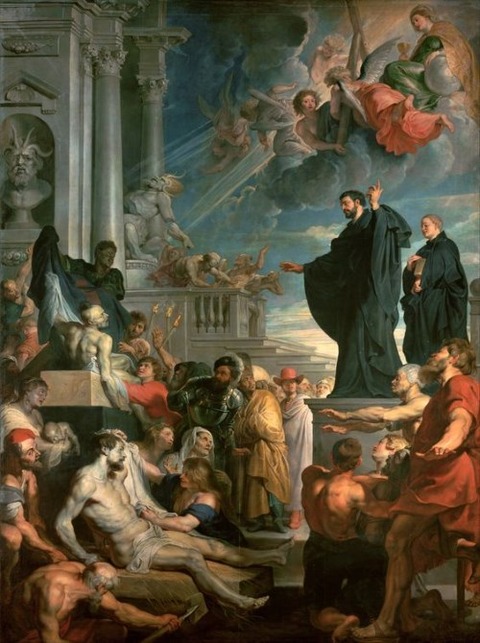 Peter Paul Rubens The Miracles of  Francis Xavier  1617