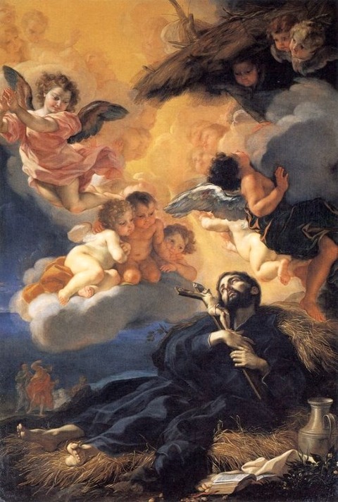 Giovanni Battista Gaulli (Il Baciccio) Death 1676