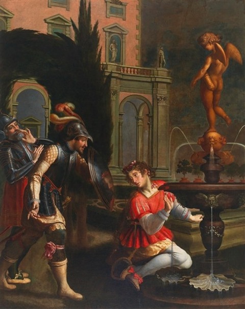 MATTEO ROSSELLI Rinaldo and the Mirror-Shield 1627