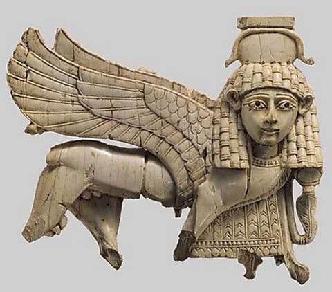  Mesopotamia, Nimrud (ancient Kalhu) Assyrian Ivory