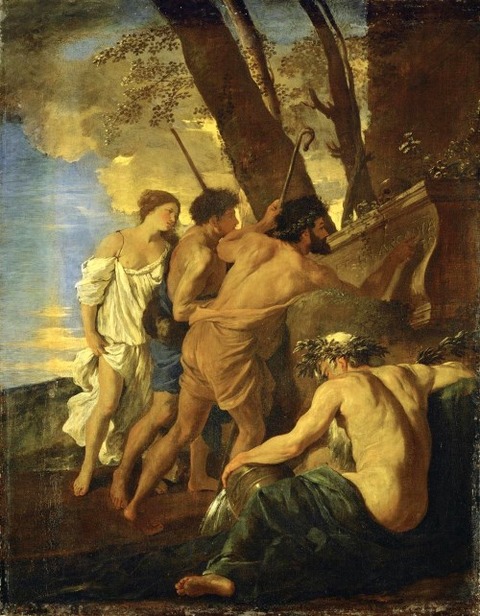 Nicolas Poussin, Shepherds of Arcadia 1627