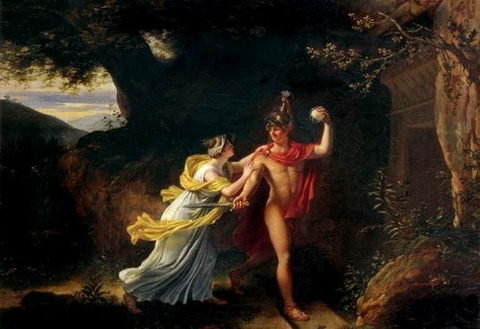 Jean Baptiste Regnault - Ariadne and Theseus