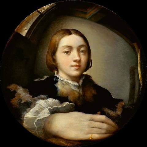 Parmigianino_Selfportrait 1523-24