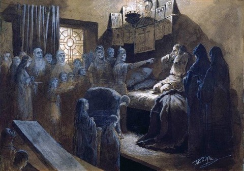 Mikhail Petrovich 1835-1914 Ivan Terrible Souls Victims