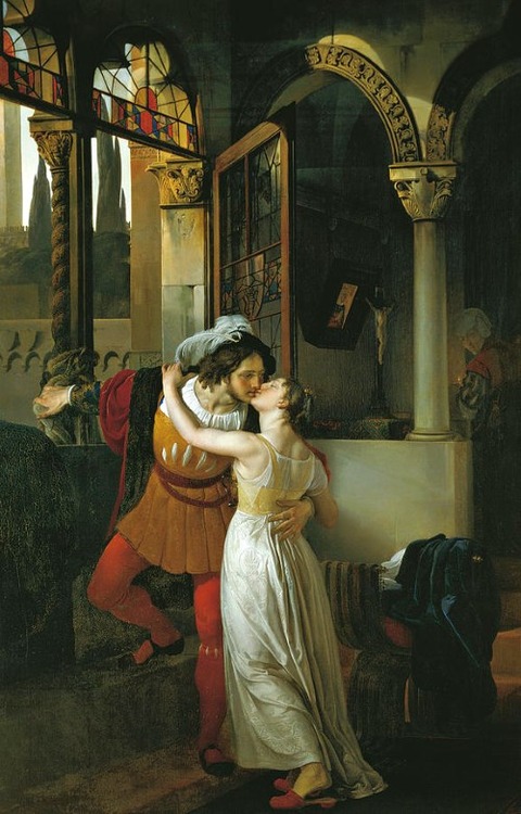 The Last Kiss Of Romeo And Juliet by Francesco Hayez