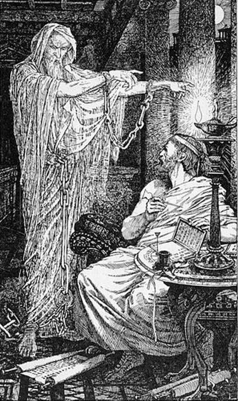 Athenodorus and the Ghost, by Henry Justice Ford, 1900