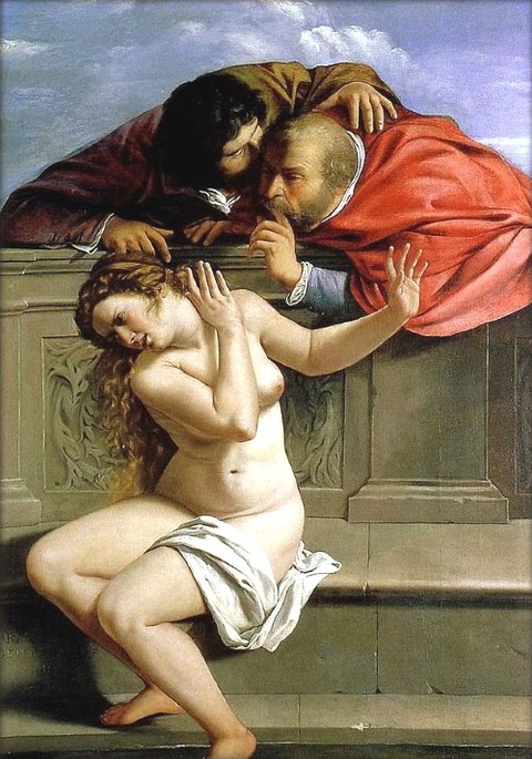 Susanna and the Elders 1610 Artemisia Gentileschi