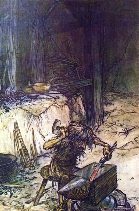 Mime (Reginn)  Arthur Rackham 1911