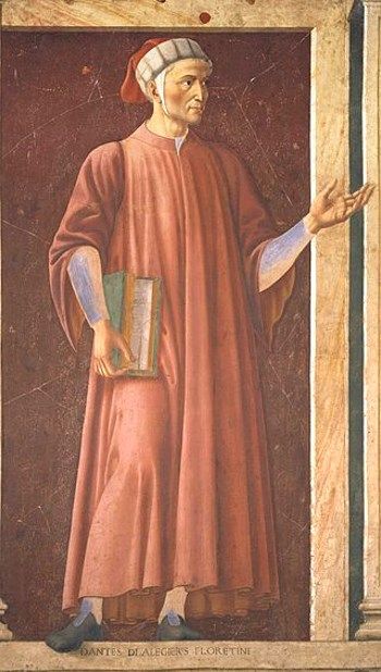 Andrea del Castagno, Dante Alighieri 1448-51