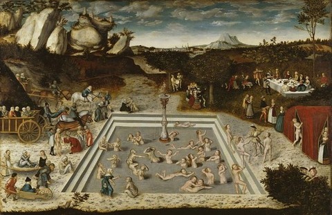 Lucas Cranach - Der Jungbrunnen  1546