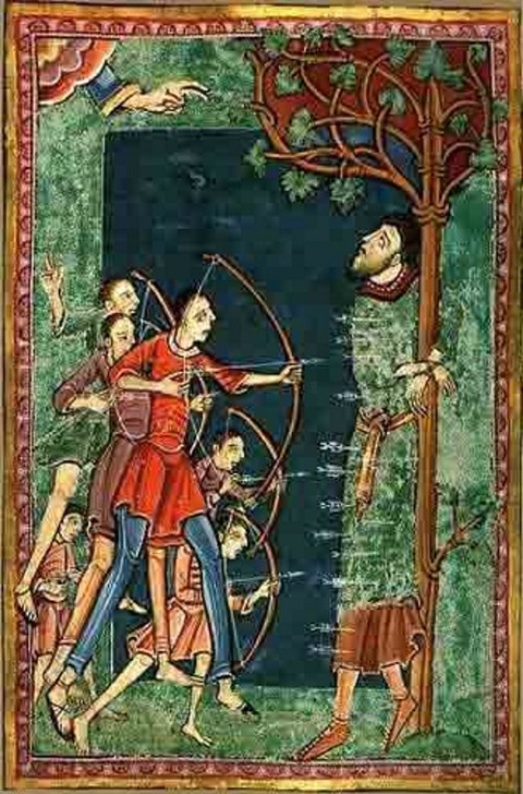illunmination from a medieval manuscript