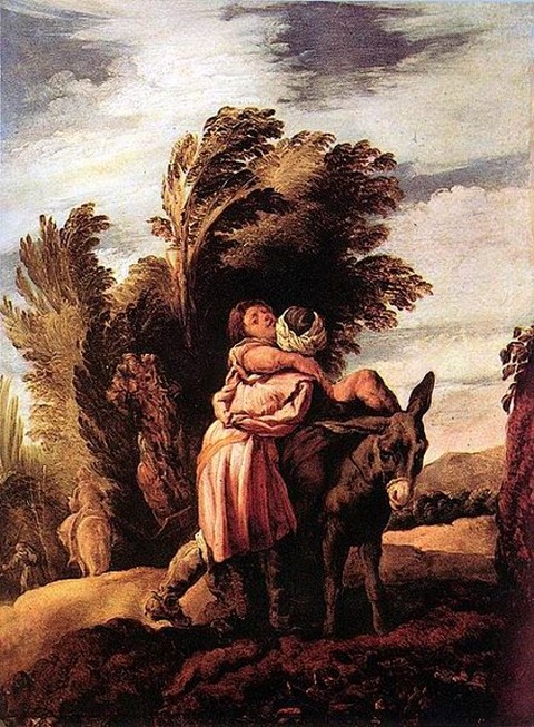 Domenico Fetti - Parable of the Good Samaritan 1623