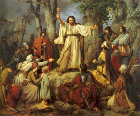 Karl Friedrich Lessing 1836 Hussite Sermon