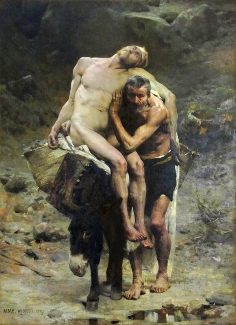 The Good Samaritan by Aimé Morot 1880