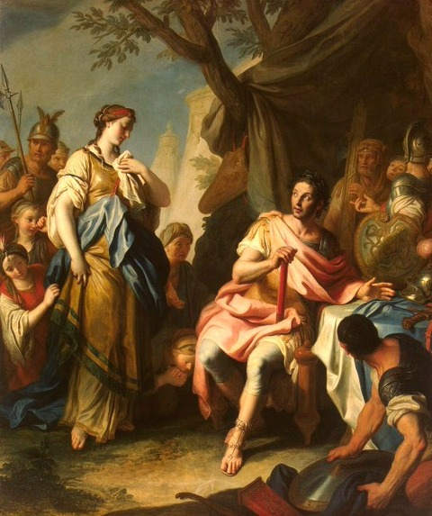 Pietro Rotari Alexander the Great and Roxane_1756