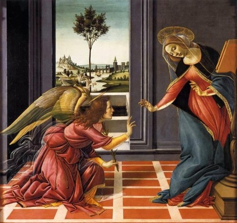Cestello Annunciation - Alessandro Botticelli