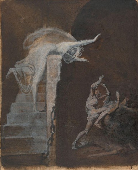 Ariadne Watching the Struggle of Theseus with the Minotaur