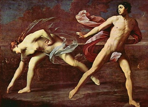 Atalanta and Hippomenes, Guido Reni, 1622–25