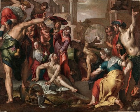 The Raising of Lazarus 1605 Joachim Wt ewa el