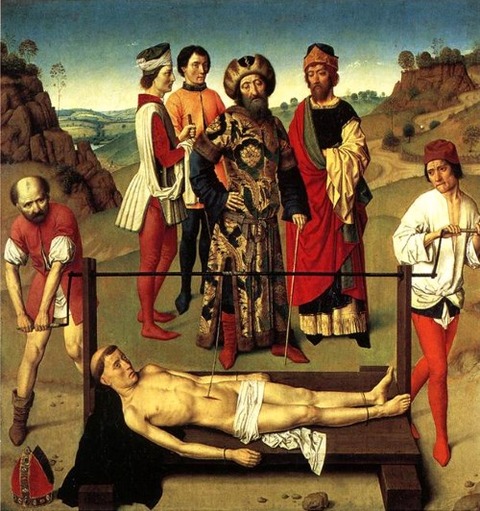 Martyrdom Of St Erasmus Central Panel Dirk Bouts