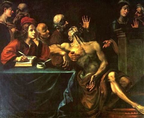 Cristoforo Savolini, The Death of Seneca, 17th