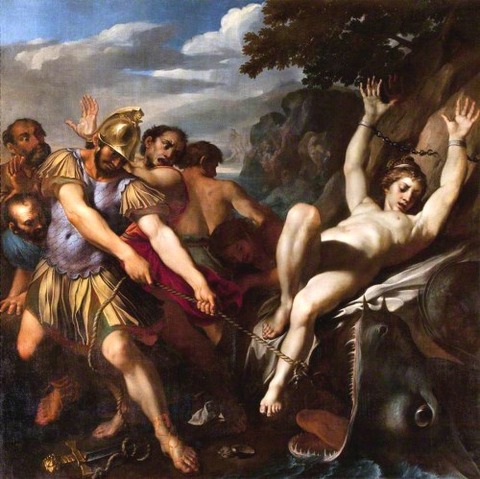 Orlando Delivering Olympia Ludovico Carracci 1555–1619