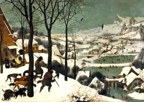 hunters in the snow bruegel
