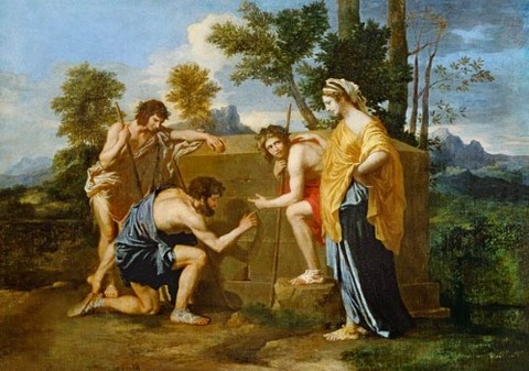 Nicolas Poussin, Shepherds of Arcadia 1637