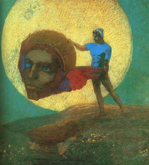 Odilon Redon, The Fall of Icarus, 1876