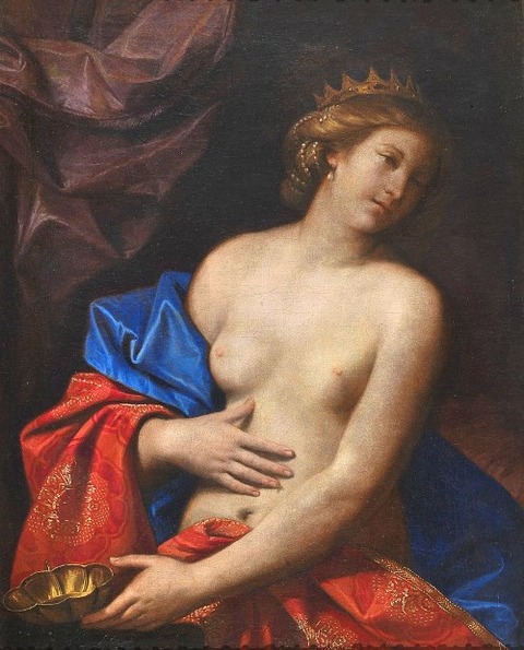Dying Sophonisba, by Guercino 1630