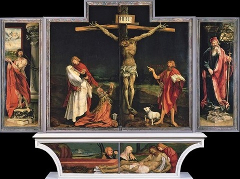 Isenheim altarpiece - First view