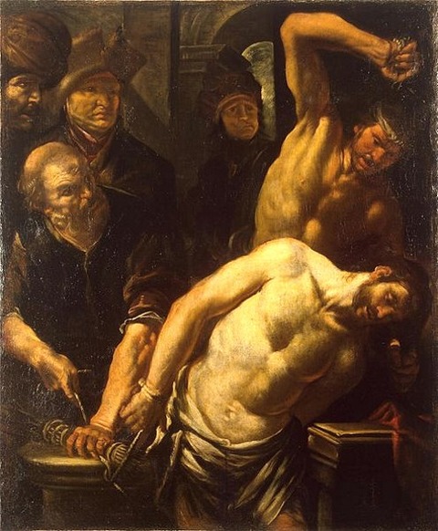 Gioacchino Assereto - Mocking of Christ  1640