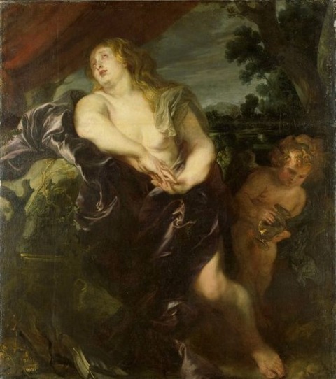 Penitent Mary Magdalene Anthony van Dyck 1620-35