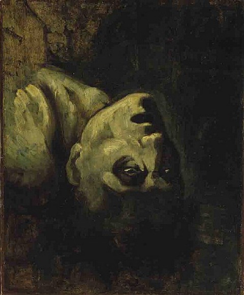 The Head of Drowned Man by Théodore Géricault  1819