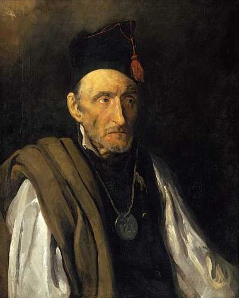 Gericault, man suffering from delusions of military rank