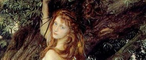 Ophelia di Arthur Hughes, 1863 -