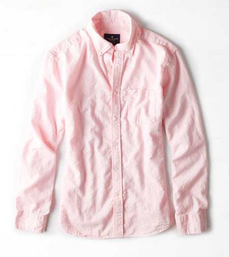 AEOソリッドコットンリネンシャツ 3,192円