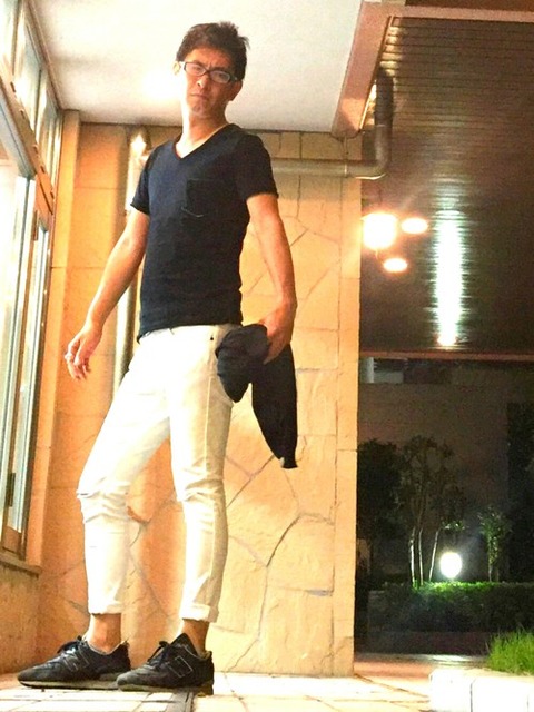 白デニム