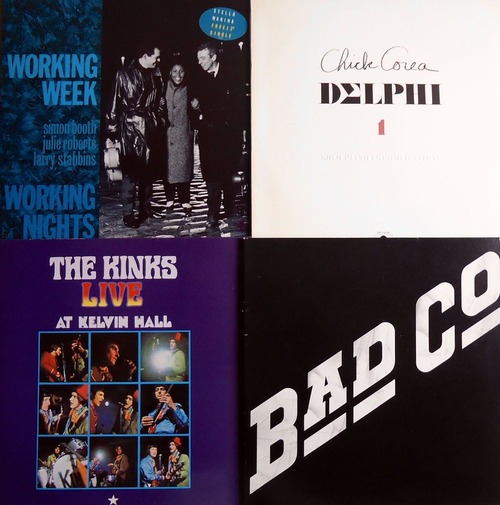 本日の中古盤 CHICK COREA/DELPHI 1など4枚