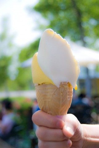 アイスのコーン食わない