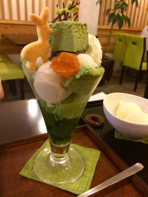 最高の奈良旅行 アイスが4種も入ってる 奈良のまほろばパフェ