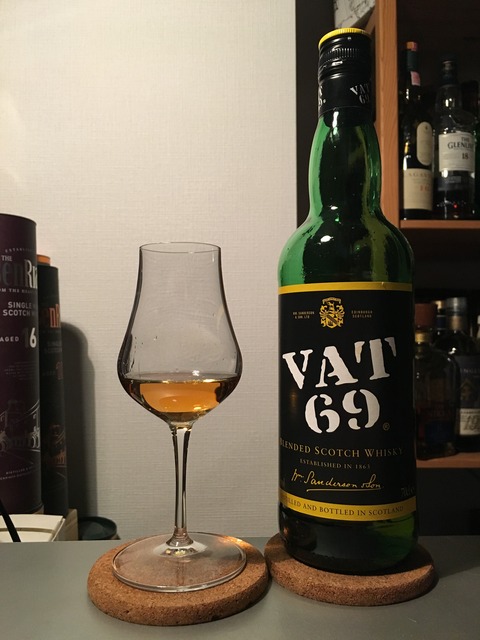VAT69　ヴァット69　３本セット No.41 VAT69 現行 評価 : タロウのウイスキー雑記帳