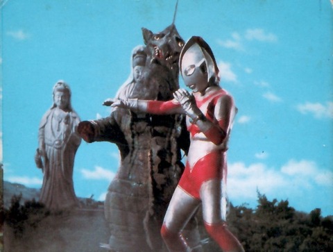 帰ってきたウルトラマン（216）・画像 のこぎり怪獣グロンケン（八