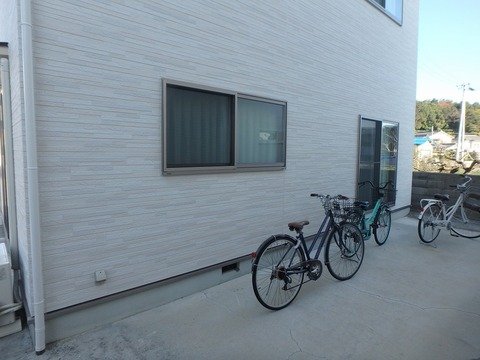 自転車置き場兼サンルーム